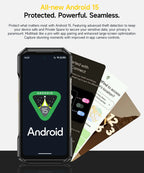 Ulefone Armor 27T Pro+ 5G Rugged Phone 10600mAh Android 15 Smartphone 50MP+64MP Night Camera 6.78" 120Hz 24GB+256GB NFC Mobile