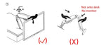 Desktop NB F160 + FP-2 Gas Spring Dual Arm for 17"-27" Monitor Holder + 10"-17" Laptop Support Air Press Mount Stand Load 2-9kg