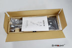 D-MOUNT D90 metal alumin 2-10KG 13"-32" monitor desktop stand mount gas spring arm full motion rotate clamp 0-60mm grommet