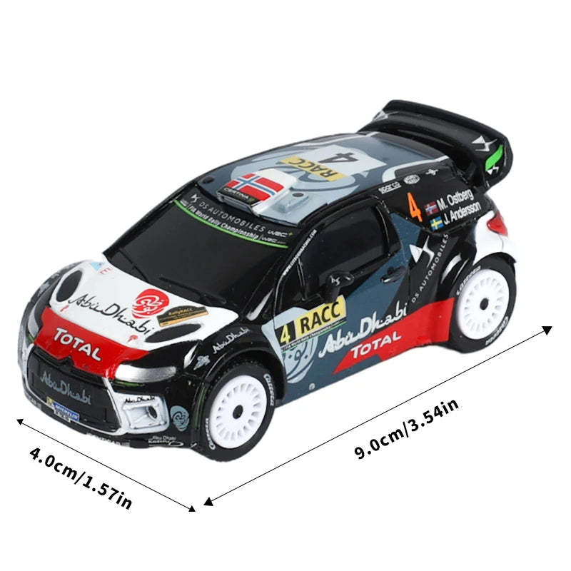 Analog Electric Slot Car Racing Race Vehicle 1 43 Scale DS WRC 2015 Rally  Go Cars 1/43 Toy parts Accessories