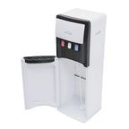 Modern White Bottom Loading Water Dispenser Hot/Cold Water Cooler Dispenser with Anti-Scalding Design for Offices Homes Gyms