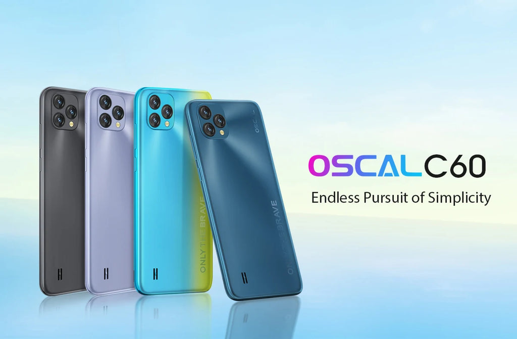 BLACKVIEW 2022 New Oscal C60 Smartphone 6.528 Inch 4GB+32GB 4780mAh 13MP + 5MP Camera Android 11 Mobile Phone With 3 Card Slots