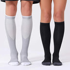 1/4 Pair Compression Socks Men Women 20-30mmhg - Circulation Support Socks Suitable Care Travel - Soft Breathable Sports Socks