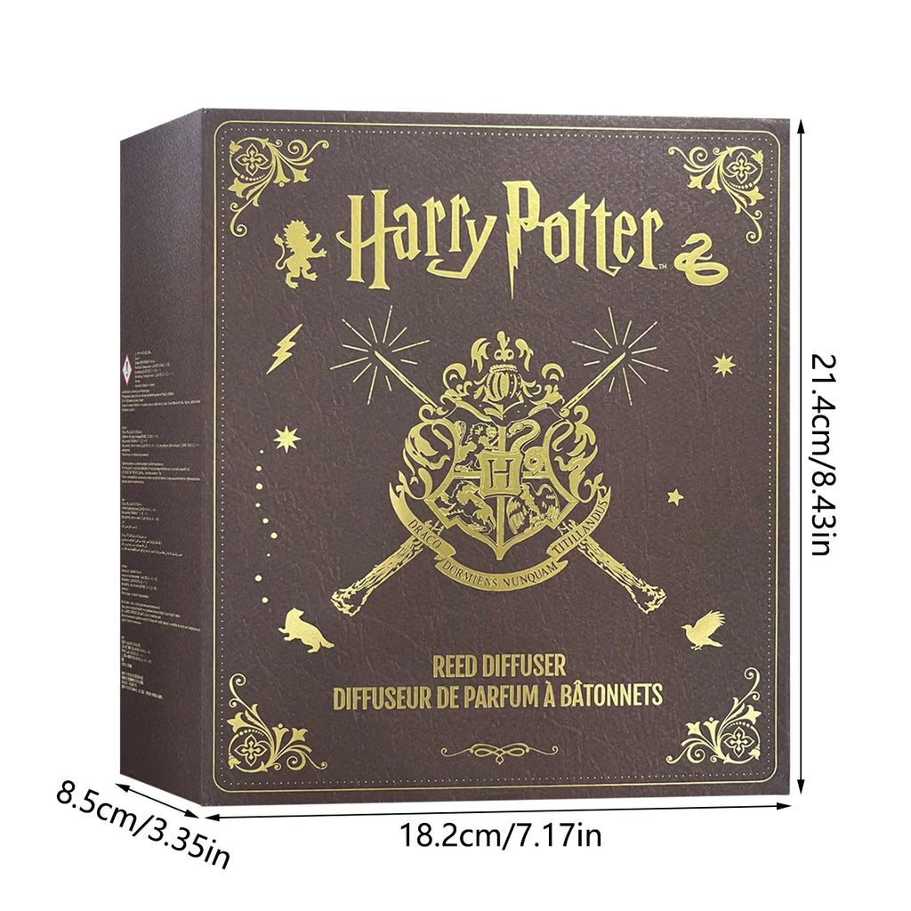 MINISO Harry Potter Series 4pcs Magic Academy Flameless Aroma Kit Cartridge Reed Diffuser Oil Air Freshener Fragrance set