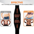 Abdominal Muscle Stimulator Weight Belts Ab Toning Belt Muscle Toner Back Waist Home Fitness Slimming Massager USB Recharge