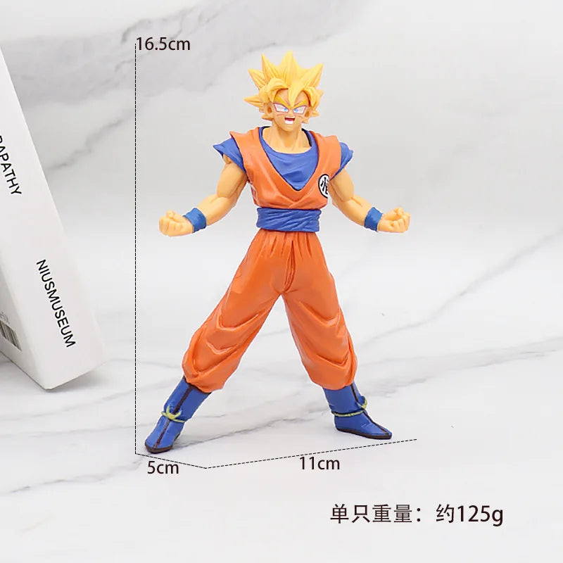 Dragon Ball Z Super Saiyan Anime Figurine Model Gillen Rose Goku Broly Vegeta Ultra Instinct DBZ Action Figures Collection Toy
