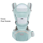 New Adjustable Ergonomic Baby Carrier Four Seasons Universal Baby Carrying Bag Waist Stool Strap Portable & Multifunctional