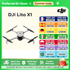 DJI Lito X1 Foldable Lightweight 4K Drone with Obstacle Detection ActiveTrack 1/1.3 Inch Sensor 15km Transmission for Beginners C0