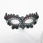 New Women Hollow Lace Face Mask Masquerade Sexy Cosplay Prom Party Props Costume Mask Nightclub Halloween Black Eye Mask