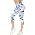 Women's High Waist Yoga Pantyhose with Pockets Tummy Tightening Sweatpants (Non-See-Through) Sports Fitness Running Pantyhose