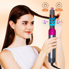 Multi Functional 5-In-1 Hair Dryer Hot Air Comb Curling Iron Dyso Air Bag Hairdresser Styling Tool Straightener Festival Gift