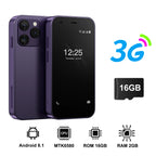 SERVO 15SE Super Mini Smartphone Android System 2GB+16GB Play Store Wifi Dual SIM 3.0" Small Pocket Cheap Smart Phones 3G WCDMA