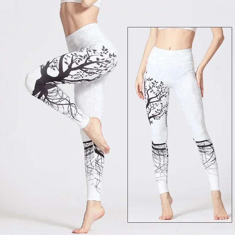 Cloud Hide Yoga Pants Long Sports Leggings Women Fitness Tights Girls High Waist Running Workout Trouser Plus Size Tummy Control
