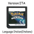 Pokemon Series DS Game Cartridge Video Game Console Card HeartGold SoulSilver Diamond Platinum Pearl Multilingual for NDS 3DS