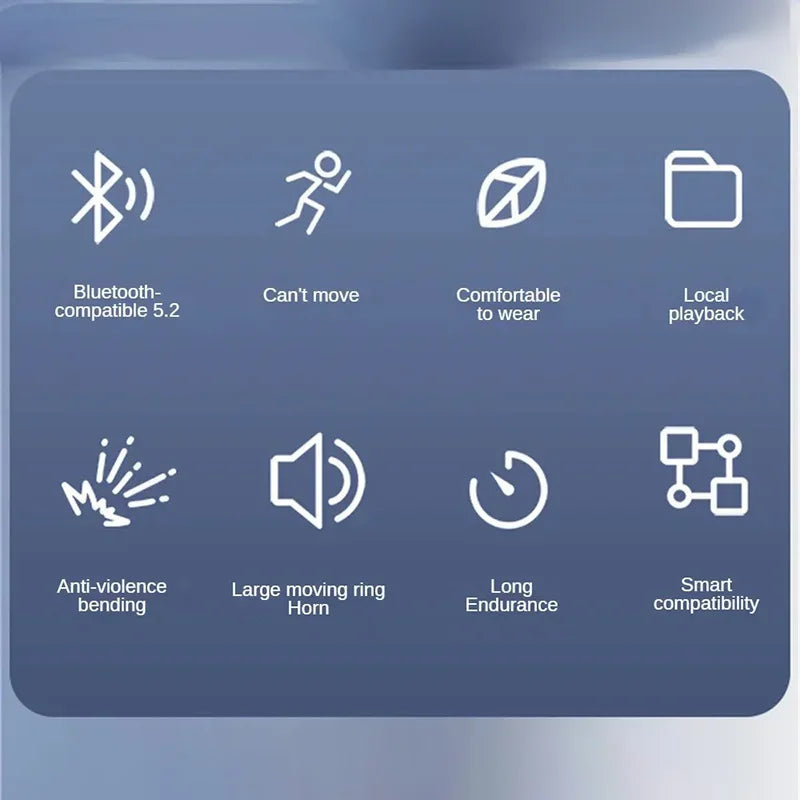 Lenovo Hot Real Bone Conduction Sport Headphone Wireless Earphone Bluetooth-Compatible Headset Hands-free with Mic for Running
